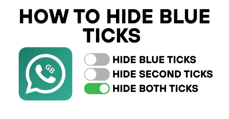 How to Hide Blue Ticks on GB WhatsApp