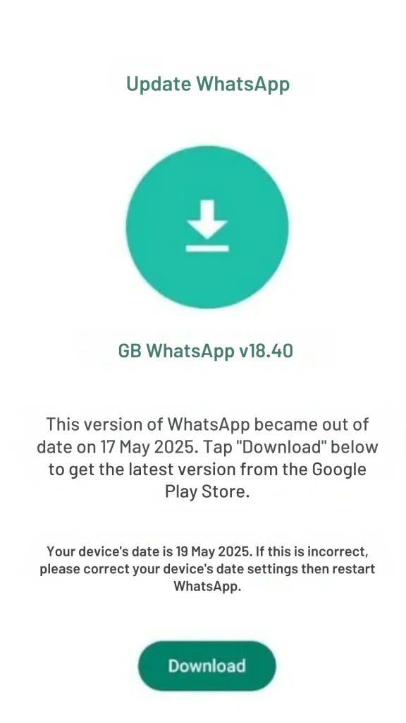 Update GB WhatsApp (1)