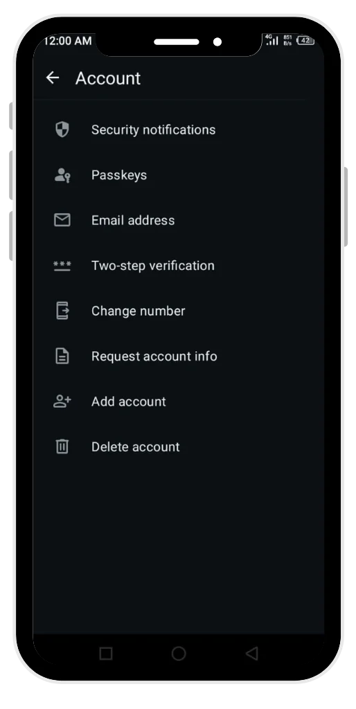 account protection